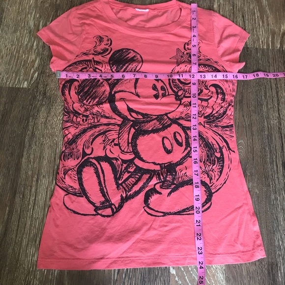 Disney coral pink tshirt. - Picture 2 of 3